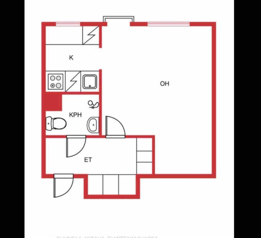 Apartamento Yksio Kilometri Jokirannasta Forilta Turku Exterior foto